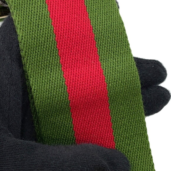 Gucci Jumbo GG Canvas Leather Handbag Bag - Picture 10 of 11